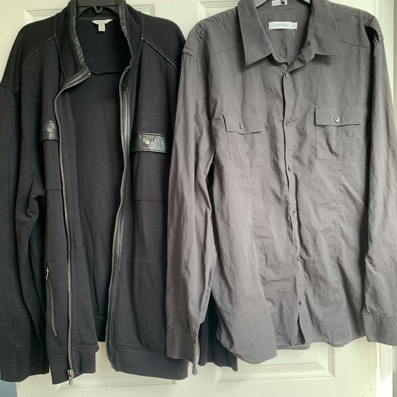 Men's Calvin Klein Jacket And Shirt Size XXL - Picture 11 of 11
